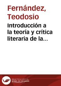 Portada:Introducción a la teoría y crítica literaria de la emancipación hispanoamericana