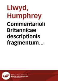 Portada:Commentarioli Britannicae descriptionis fragmentum...