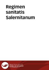 Portada:Regimen sanitatis Salernitanum / cum expositione Arnaldi de Villa Nova