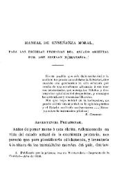 Portada:Manual de enseñanza moral, para las escuelas primarias [1873]