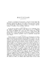 Portada:Noticias. Boletín de la Real Academia de la Historia, tomo 83 (noviembre 1923). Cuaderno V