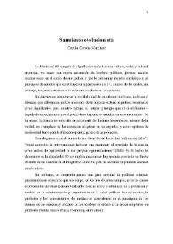 Portada:Sarmiento evolucionista / Cecilia Corona Martínez