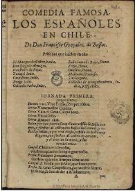 Portada:Los Españoles en Chile