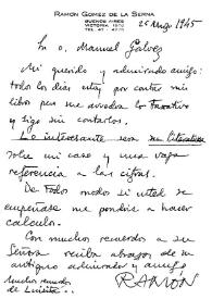 Portada:Gómez de la Serna, Ramón. 25 de marzo de 1945
