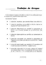 Portada:Boletín Iberoamericano de Teatro para la Infancia y la Juventud, núm. 11 (abril 1978). Trabajos de Grupos