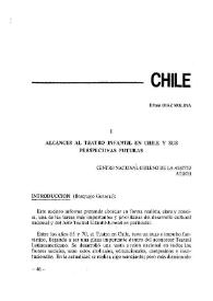 Portada:Informe de Chile