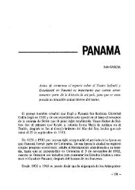 Portada:Informe de Panamá