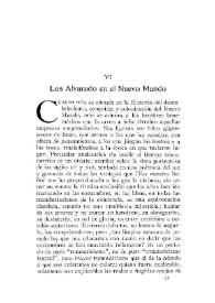 Portada:Los Alvarado en el Nuevo Mundo [I] / José de Rújula y Ochotorena y Antonio del Solar y Taboada