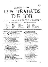 Portada:Los trabajos de Job / del doctor Felipe Godinez