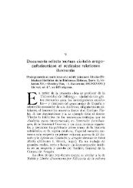 Portada:Documenta selecta mutuas civitatis arago-cathalaunicae et ecclesiae relationes ilustrantia / Zacarías García Villada