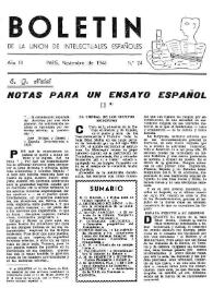 Portada:Año III, núm. 24, noviembre 1946