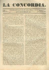 Portada:Tomo I, semestre I, núm. 9, 26 de febrero de 1844