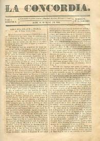 Portada:Tomo I, semestre I, núm. 21, 20 de mayo de 1844