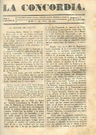 Portada:Tomo I, semestre II, núm. 1, 1º de julio de 1844