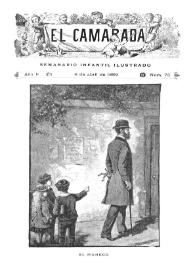 Portada:Año II, núm. 75, 6 de abril de 1889