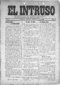Portada:Bi-Semanario Joco-serio netamente independiente. Tomo I, núm. 8, jueves 17 de febrero de 1921