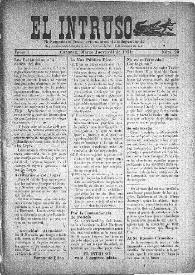 Portada:Bi-Semanario Joco-serio netamente independiente. Tomo I, núm. 20, jueves 31 de marzo de 1921