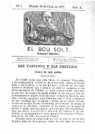 Portada:Añ I, núm. 6 (Disapte 16 de Chuñ de 1877) [sic]