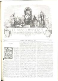 Portada:Núm. 19, Madrid 15 de octubre de 1857, Año I