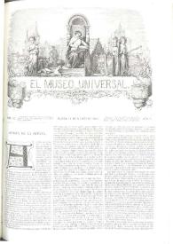 Portada:Núm. 32, Madrid 11 de agosto de 1861, Año V