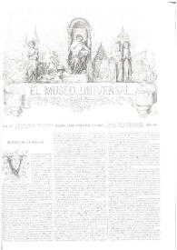 Portada:Núm. 47, Madrid 22 de noviembre de 1863, Año VII