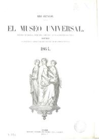 Portada:Núm. 1º, Madrid 3 de enero de 1864, Año VIII