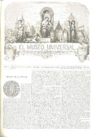 Portada:Núm. 5, Madrid 1º de febrero de 1868, Año XII