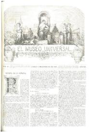Portada:Núm. 36, Madrid 5 de setiembre de 1868, Año XII [sic]
