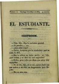 Portada:Numero 10, domingo 5 de mayo de 1839  [sic]