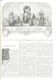 Portada:Núm. 6, Madrid 7 de febrero de 1869, Año XIII