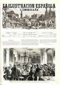 Portada:Año XV. Núm. 31. Madrid, 5 de noviembre de 1871