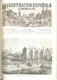 Portada:Año XVI. Núm. 21. Madrid 1º de junio de 1872