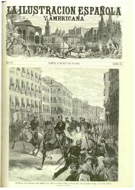 Portada:Año XXII. Núm. 40. Madrid, 30 de octubre de 1878