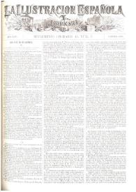 Portada:Año XXIII. Suplemento literario al núm. 5, febrero 1879