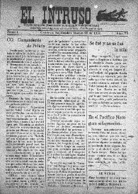 Portada:Tri-Semanario Joco-serio netamente independiente. Tomo I, núm. 75, martes 20 de septiembre de 1921
