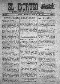 Portada:Tri-Semanario Joco-serio netamente independiente. Tomo I, núm. 81, martes 4 de octubre de 1921