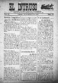 Portada:Tri-Semanario Joco-serio netamente independiente. Tomo II, núm. 122, sábado 7 de enero de 1922