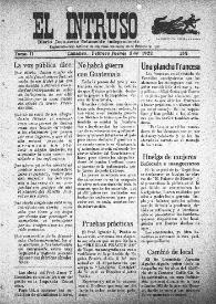 Portada:Diario Joco-serio netamente independiente. Tomo II, núm. 134, jueves 2 de febrero de 1922