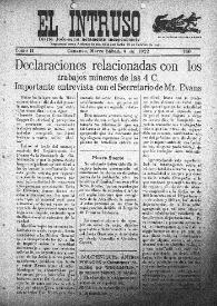 Portada:Diario Joco-serio netamente independiente. Tomo II, núm. 160, sábado 4 de marzo de 1922