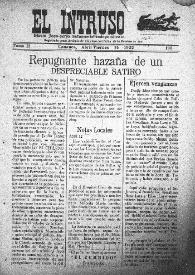 Portada:Diario Joco-serio netamente independiente. Tomo II, núm. 195, viernes 14 de abril de 1922