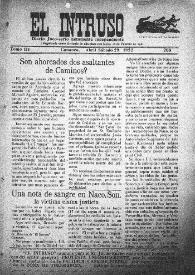Portada:Diario Joco-serio netamente independiente. Tomo III, núm. 208, sábado 29 de abril de 1922