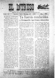 Portada:Diario Joco-serio netamente independiente. Tomo III, núm. 250, domingo 18 de junio de 1922