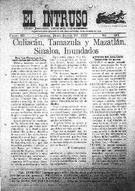 Portada:Diario Joco-serio netamente independiente. Tomo III, núm. 259, jueves 29 de junio de 1922