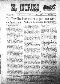Portada:Diario Joco-serio netamente independiente. Tomo III, núm. 282, miércoles 26 de julio de 1922