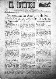 Portada:Diario Joco-serio netamente independiente. Tomo III, núm. 289, jueves 3 de agosto de 1922