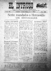 Portada:Diario Joco-serio netamente independiente. Tomo III, núm. 294, miércoles 9 de agosto de 1922