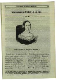 Portada:Tomo I, Núm. 47, 19 de noviembre de 1843