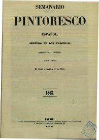 Portada:Núm. 1, 2 de enero de 1853