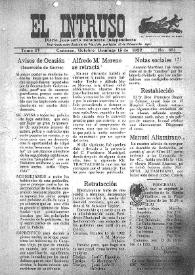 Portada:Diario Joco-serio netamente independiente. Tomo IV, núm. 351, domingo 15 de octubre de 1922