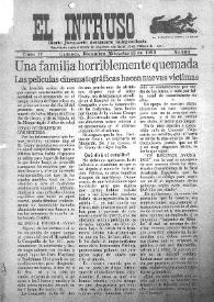 Portada:Diario Joco-serio netamente independiente. Tomo IV, núm. 400, miércoles 13 de diciembre de 1922